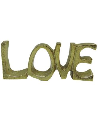 Sagebrook Home 8In Metal Love Sign