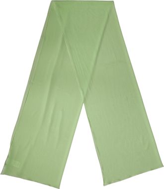 Dolce & Gabbana Light Green Silk Neck Wrap Shawl Stole 200cm x 64cm Womens Scarf