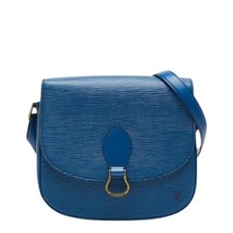 Louis Vuitton Pre-owned Cross Body Bags, female, Blue, Size: ONE SIZE Pre-owned Epi Shoulder Bag