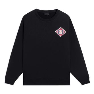 Li-Ning Kaleidoscope Graphics Sweatshirt Black AWDSF47-1