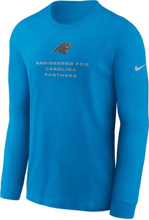 Nike Carolina Panthers Team Issue Nike Mens Dri-FIT NFL Long-Sleeve T-Shirt in Blue | 02EW44I9D-ZSZ