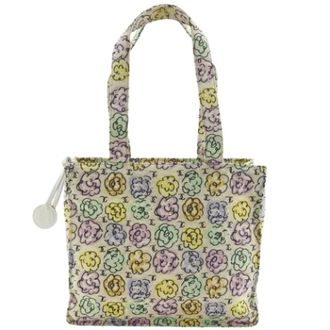 Chanel Pre-owned Tote Bags, female, Beige, Size: ONE SIZE Pre-owned Vintage Tote Bag