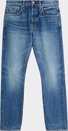 Tom Ford Men & apos;s Straight-Fit Selvedge Denim Jeans