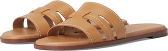 Cole Haan Flynn Slotted Slides Womens Flat Shoes Biscuit Leather : 10.5 B - Medium