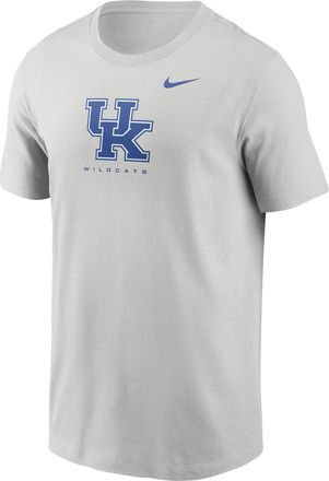 Nike Kentucky Courtside Nike Mens Dri-FIT College T-Shirt in Grey | 02ET0BBNKY-L7G