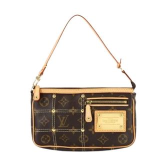 Louis Vuitton Pre-owned Shoulder Bags, female, Brown, Size: ONE SIZE Pre-owned Monogram Pochette