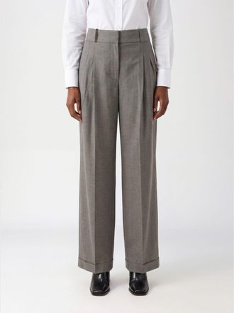 PESERICO Pants Woman color Grey