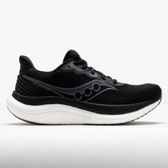 Saucony Mens Triumph 23 Shoes In Black/white