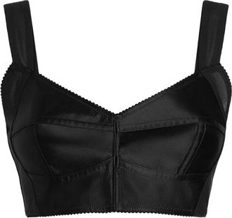 Dolce & Gabbana Top Satin Bralette