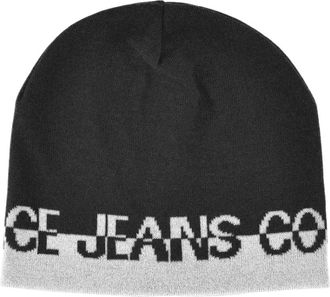 Versace Jeans Couture Beanie - Dames - Hoeden - Zwart - ONE Size - Accessoires