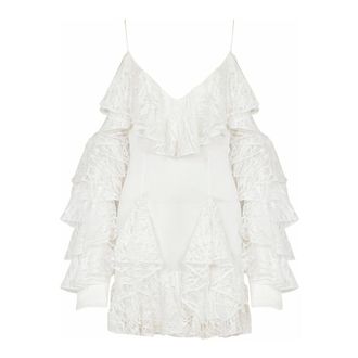 Balmain Mujer, Vestidos, Blanco, Talla: XS