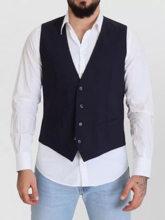Dolce & Gabbana virgin wool waistcoat