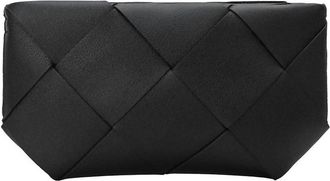 Melie Bianco Womens Connie Recycled Vegan Crossbody Bag In Black