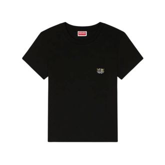 Kenzo T-Shirts, female, Black, Size: XL Wild Tiger T-shirt