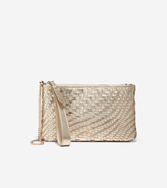 Cole Haan Womens Essential Pouch - Gold