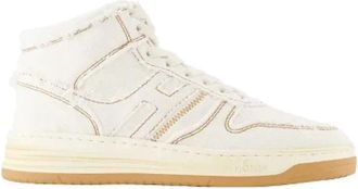Hogan Leather sneakers - Dames - Sneakers - Beige - 35 EU - Leer - Schoenen