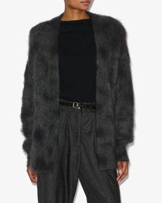 Isabel Marant Womens Mylene Cardigan In Anthracite