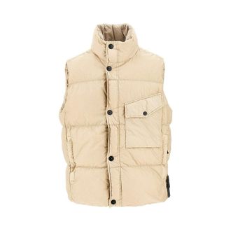 Stone Island Garment Dyed Crinkle Reps Ny vest Man M