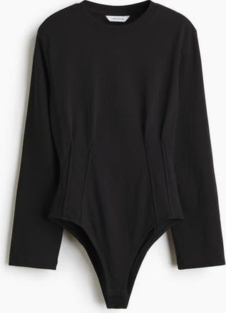 H&M Waisted Body in Black at Nordstrom, Size X-Large