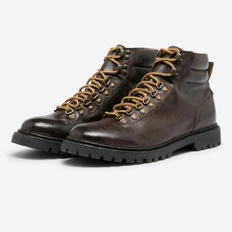 Oliver Sweeney Mens Burford Dark Brown - Size UK 9