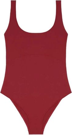 Lido Elegante Zwarte Badpak - Dames - Badpakken - Rood - XL - Badmode