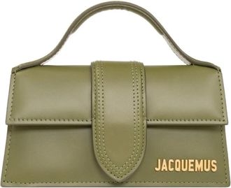 Jacquemus Bambino Tas - Dames - Schoudertassen - Groen - ONE Size - Katoen - Tassen