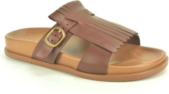 Scapa Bruin Muil O.+ Frangels DZ - Dames - Sandalen - Bruin - 40 EU - Schoenen