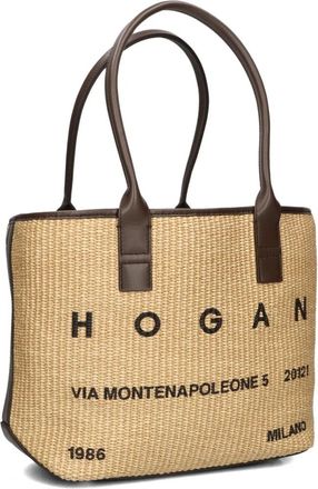 Hogan Address Shopping Piccola - Heren - Shoppers - Beige - ONE Size - Tassen
