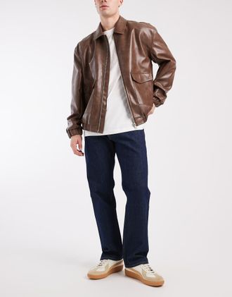 Tommy Jeans Otis - Jeans dritti regular fit lavaggio scuro-Blu navy