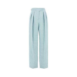 Blaze Tomo silk and linen pants Woman II