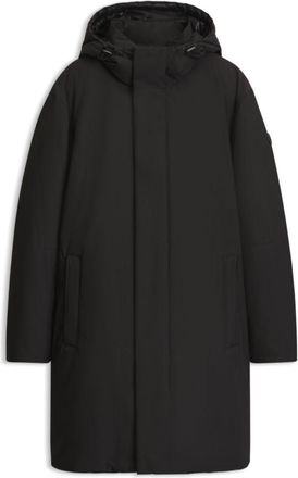 BOSS Hooded down jacket in water-repellent fabric