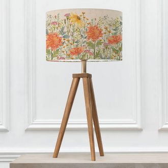 Voyage Maison Aratus Table Lamp With Delamere Eva Lampshade in Off-White