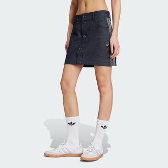 adidas Originals ADIDAS Originals Womens Denim Skirt - Blue - Size 28 Regular