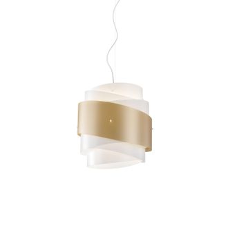Linea Zero Linea Zero - Sospensione Moderna 1 Luce Bea In Polilux Oro D40 Made In Italy