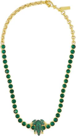 Begum Khan Collana tennis Frog - Oro
