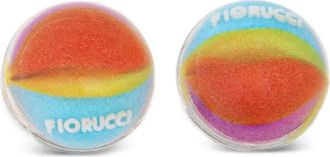 Fiorucci Marble round earrings - Silver