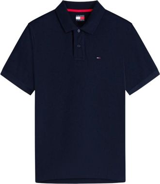 Tommy Jeans T-shirts en Poloshirts Blu - Heren - Polos - Blauw - XL - Tops
