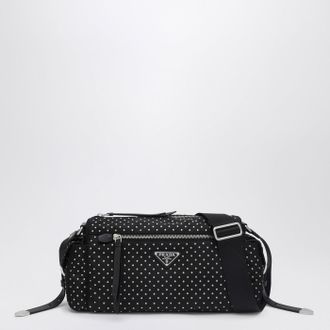 Prada Black Re-Nylon bag with studs