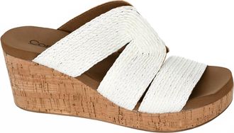 Corkys Footwear Womens Golden Hour Sandal In Ivory