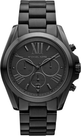 Michael Kors Womens Elegant MK5550 Ladies Watch - Black Stainless Steel - One Size