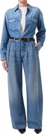 Citizens Of Humanity Petra Pleated Trouser In Nensi