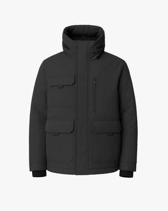 Quartz Co. TESLIN | Recycled Down Winter Jacket in Black at Nordstrom, Size Large