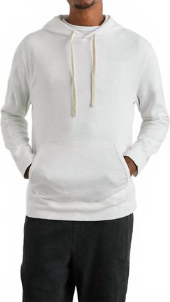 Rails Mammoth Long Sleeve Hoodie In Whitecap