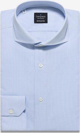 Giampaolo Fein kariertes Langarmhemd