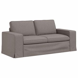 vidaXL Sof&aacute; Taup&eacute; 182 X 80 X 82 Cm Tela Vidaxl
