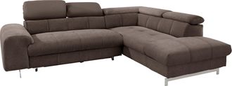 Cotta Ecksofa »Chef L-Form« mit Kopfteilverstellung, wahlweise mit Bettfunktion & Bettkasten