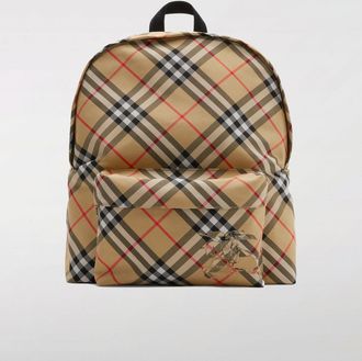 Burberry Zaino Vintage Check Burberry in canvas jacquard