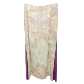 Etro Paisley Print Maxi Skirt Size L