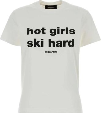 Dsquared2 T-Shirt - - Tops - Donna - Bianco - S