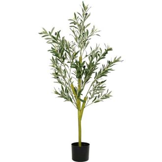 vidaXL Rbol De Olivo Artificial Con 450 Hojas Verde 120 Cm Vidaxl